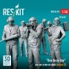 RESKIT RSF48-0090 One busy day carrier crew on deck (scene 2) (6 pcs) (3D Printed) 1/48